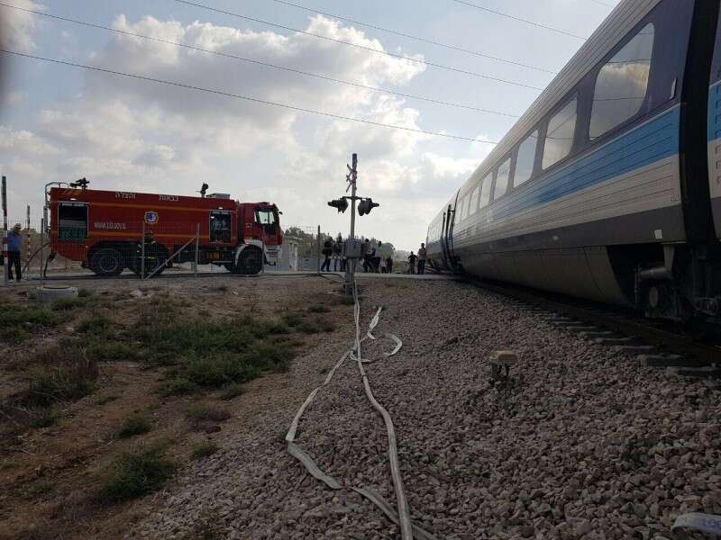 כוחות הצלה במקום // צילום: דוברות כבאות מחוז חוף